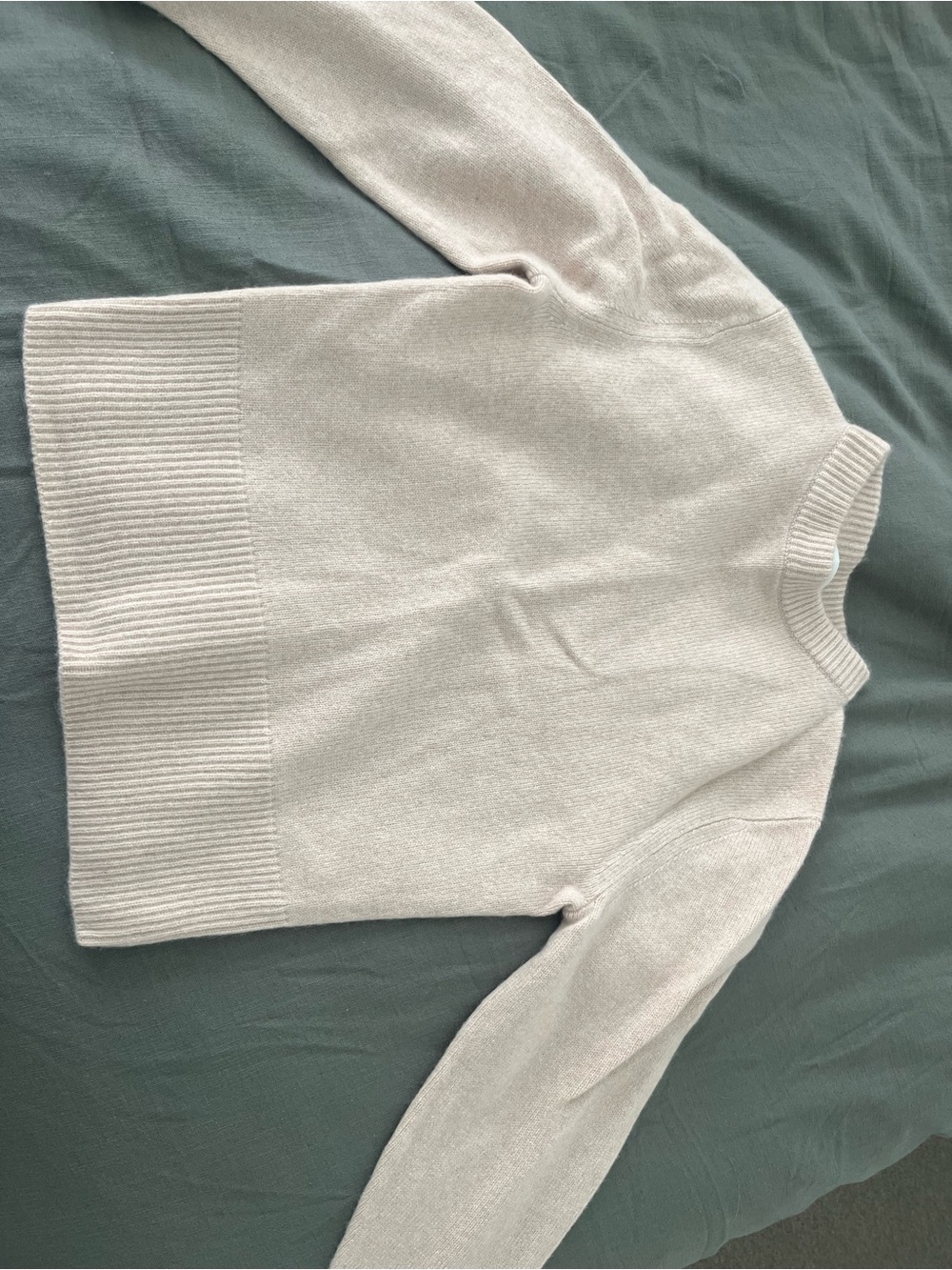 Vince Cream Mock Neck Sweater